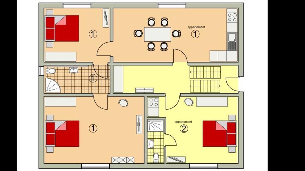 Appartements-Steinkirchner Straubing Camera foto
